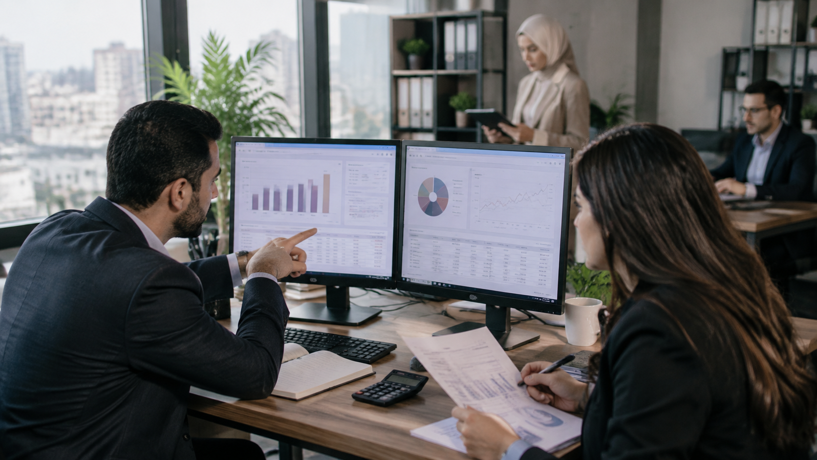 إدارة المالية والمحاسبة عبر Odoo ERP داخل الشركات